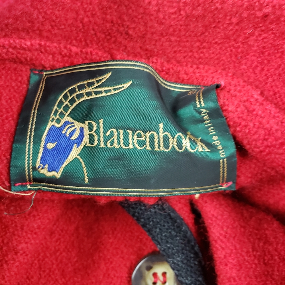 Blauenbock boucle wool vintage blazer jacket coat size 46 - Picture 5 of 16